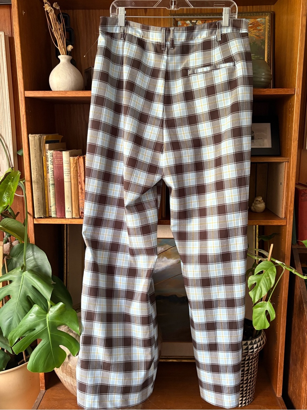 Urban Outfitters Plaid Relaxed Fit Trouser 16